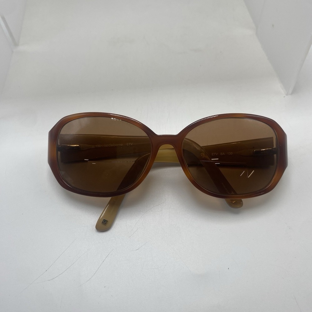Liz Claiborne Sunglasses Women FRAME ONLY L524/S Oval 130 Brown 665 - Picture 3 of 16